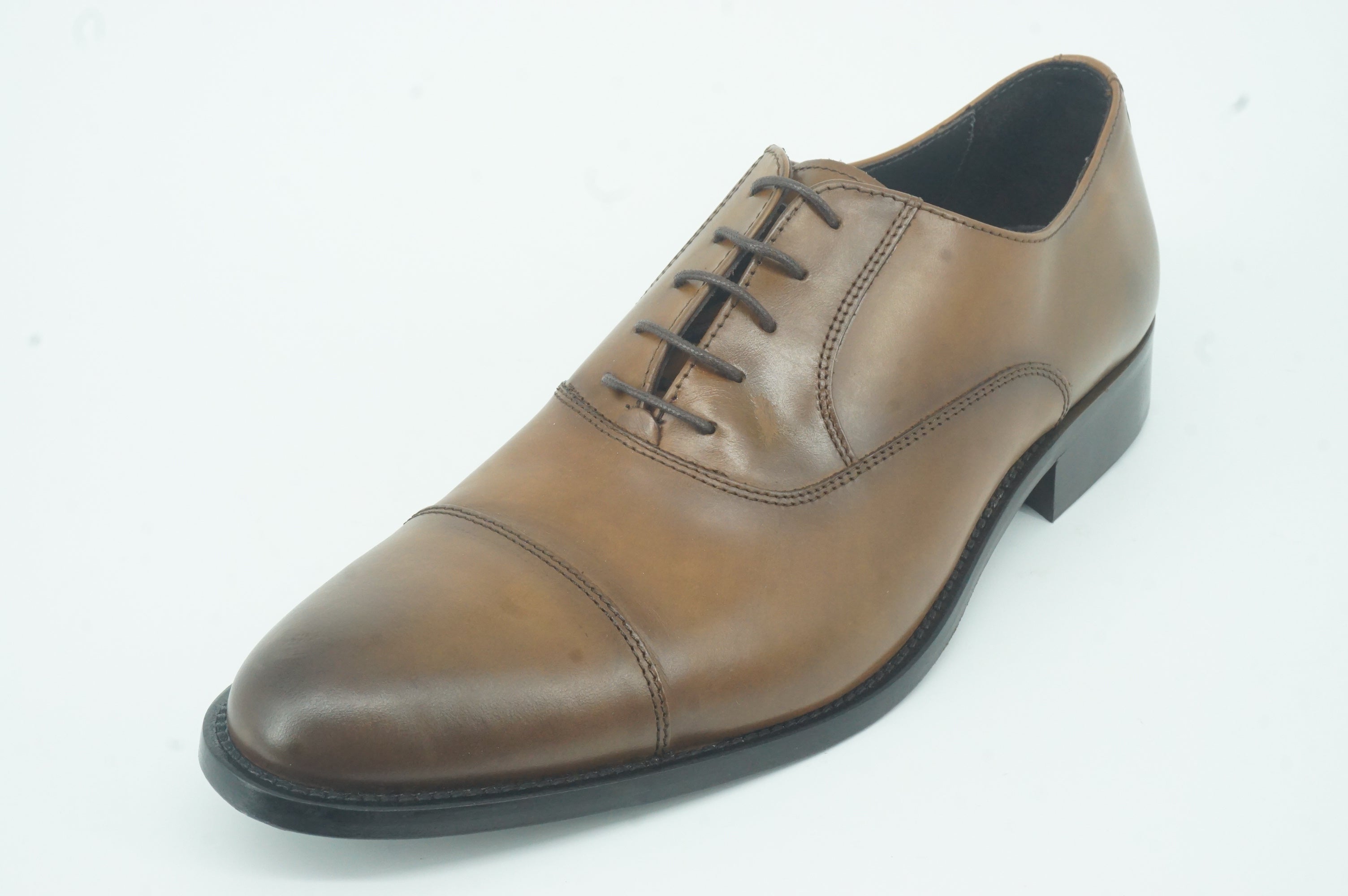 To Boot New York Caufield Men's Brown Leather Cap Toe Oxfords Size 13 D $395