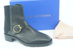 Stuart Weitzman Black LeatherLuxering Bootie Biker Ankle Size 9 Women's $595