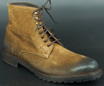 To Boot New York Henley Suede Hiking Ankle Boots Size 11.5 D Lace Up NIB Sigaro
