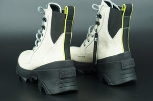 Sorel Brex Lace-up Waterproof Snow Boot size 8 Chalk Ankle Hiking Platform