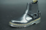 Doc Martens Wincox Harness Black combat ankle boot size 5 Chelsea short lugg
