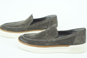 Allen Edmonds Venetian Grey Suede Slip on Sneaker Shoe Size 10 New Burke