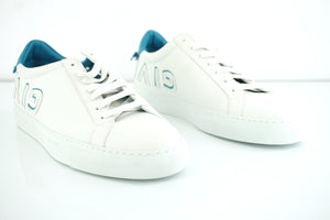 Givenchy White Leather Urban Street Low Top Sneaker SZ 40 10 New $750
