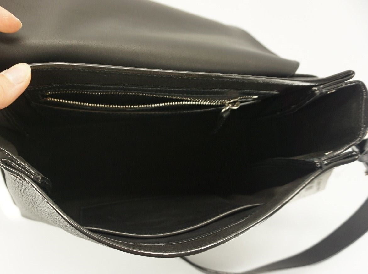 Proenza Schouler Black Leather Elliot Mini Shoulder Bag $1650 New