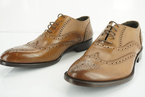 To Boot New York Brown Parsons Wingtip Shoes size 10 M Adam Derrick NIB Men's