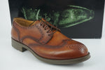 Magnanni Brown Leather Bosca Wingtip Oxfords Dress Shoes SZ 11.5 New $395 Men's