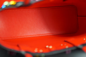 Christian Louboutin Mini Cabata East /West Leather Tote $1390 studs Black