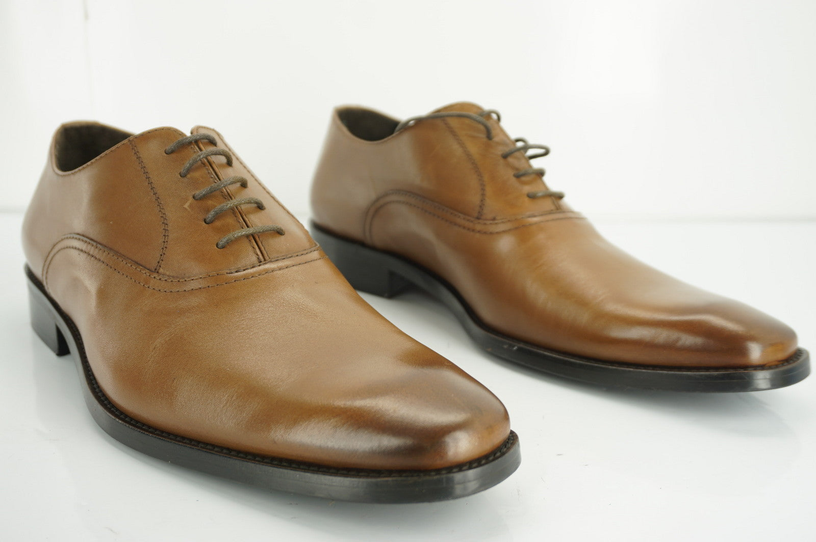 To Boot New York Gallagher Leather Plain Toe Derby Oxfords SZ 11 lace up $350