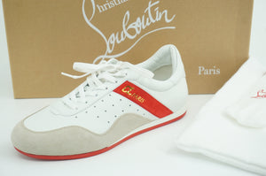 Christian Louboutin My K Low Donna Sneaker Leather Leather Size 6.5 Womens Low Top
