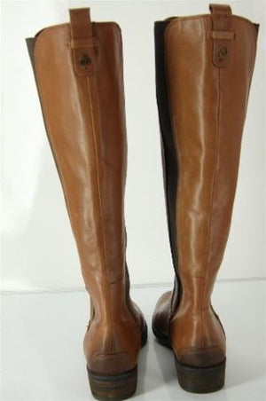 Sam Edelman Womens Paradox Riding Boot Brown Leather Size 6.5