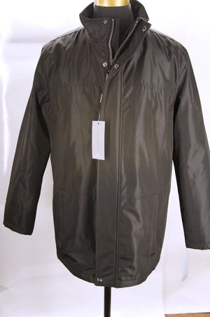 Marc New York by Andrew Black Nylon Branson Mens Rain Jacket Size Large $375 New