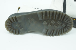 Doc Martens Jadon Platform White combat ankle boots size 5 M laces Dr. Womens