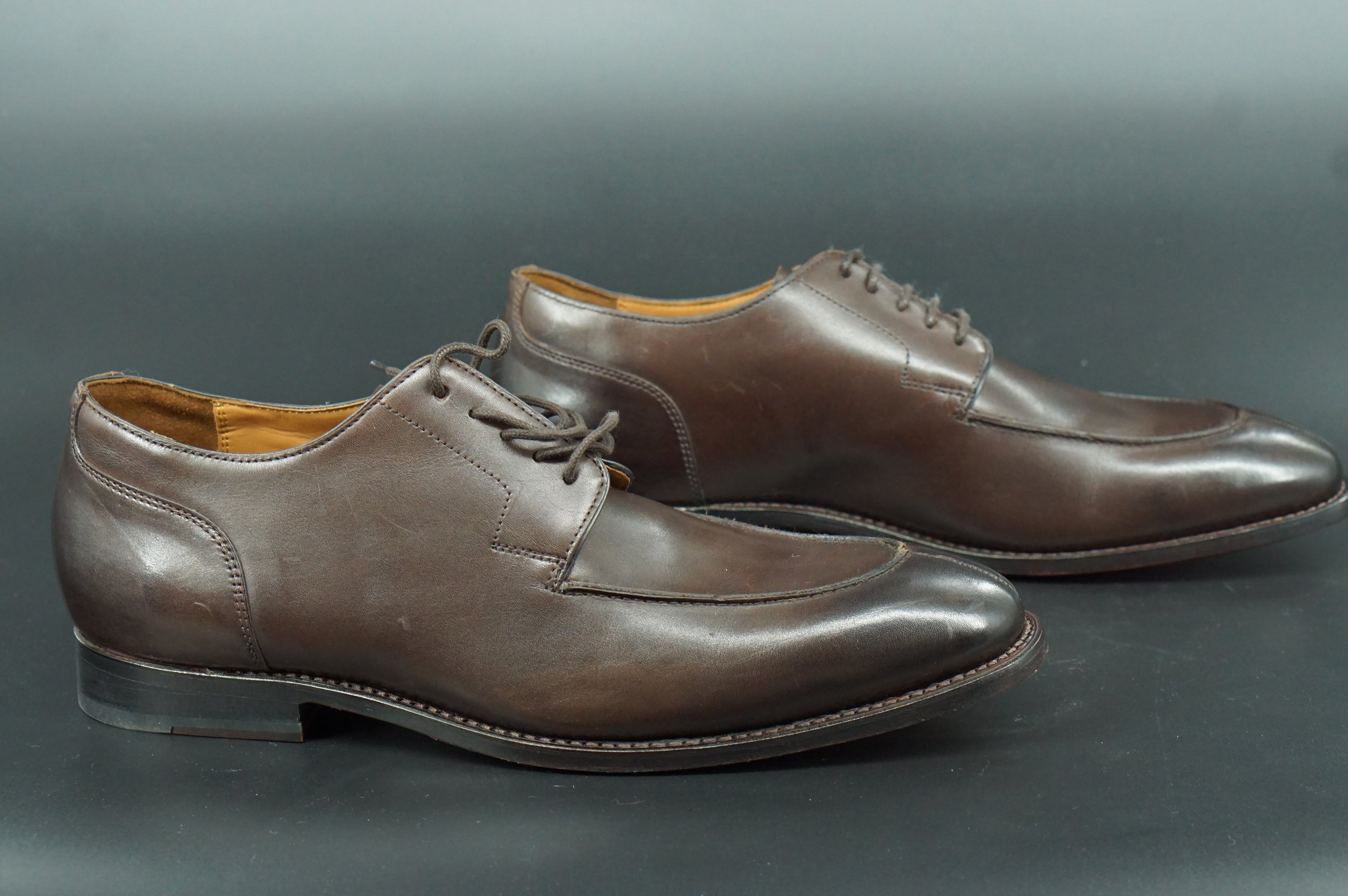 Allen Edmonds Watson Split Toe Derby Oxford Men Shoes Size 12 Brown New $395