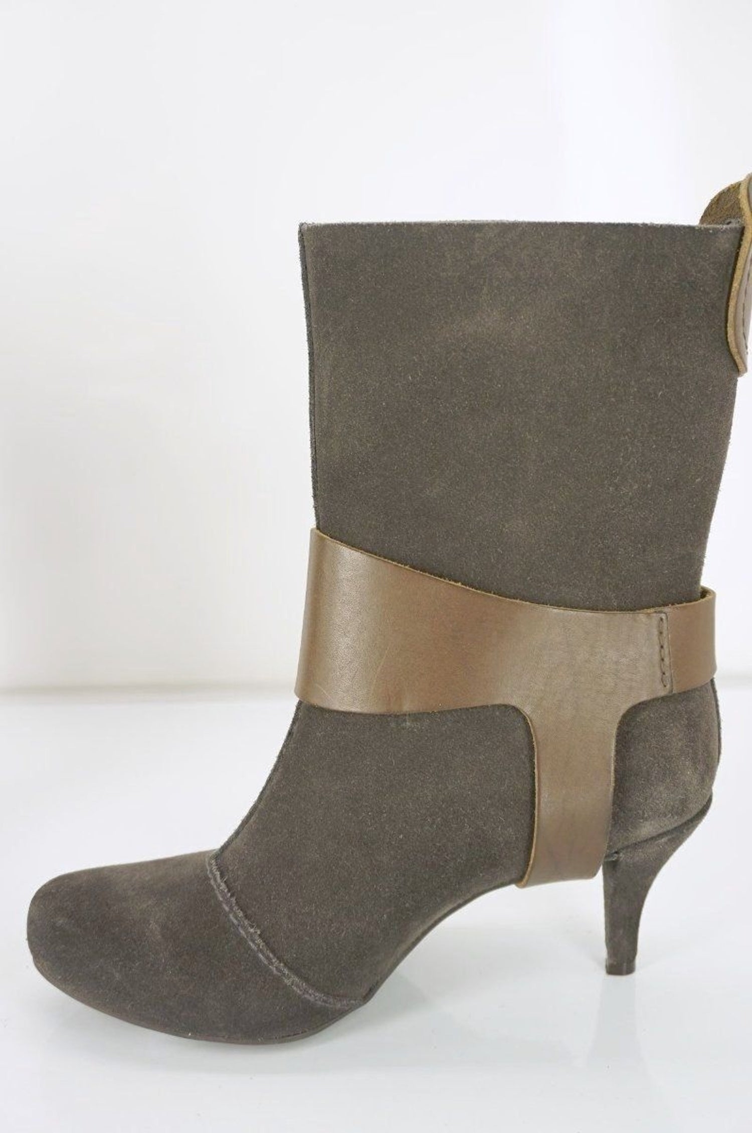 Pedro Garcia Suede Addison Removable Harness Boots Size 36 New $550 Platform