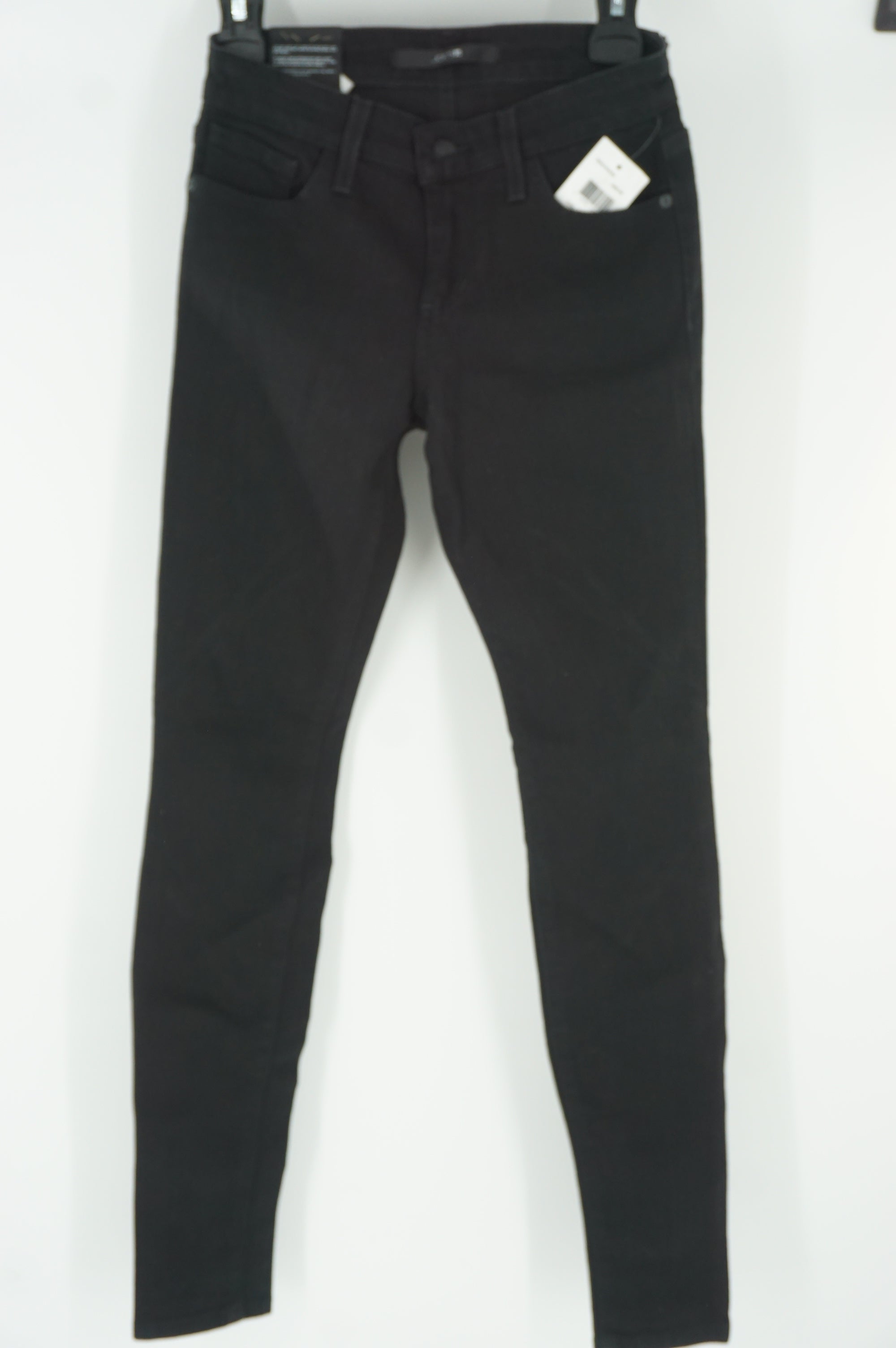 Joe's Jeans Black Denim Skinny Pants size 25 NWT $169