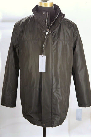 Marc New York by Andrew Black Nylon Branson Mens Rain Jacket Size Large $375 New