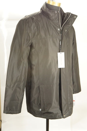 Marc New York by Andrew Black Nylon Branson Mens Rain Jacket Size Large $375 New