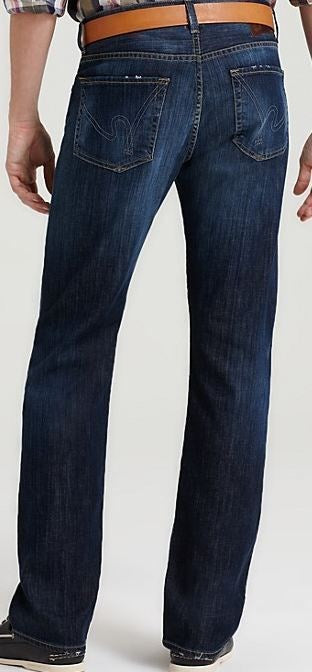 Citizens of Humanity Sid Straight Leg Men's Blue Jeans size 31 W x 27 L $198