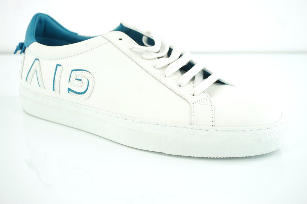 Givenchy White Leather Urban Street Low Top Sneaker SZ 40 10 New $750