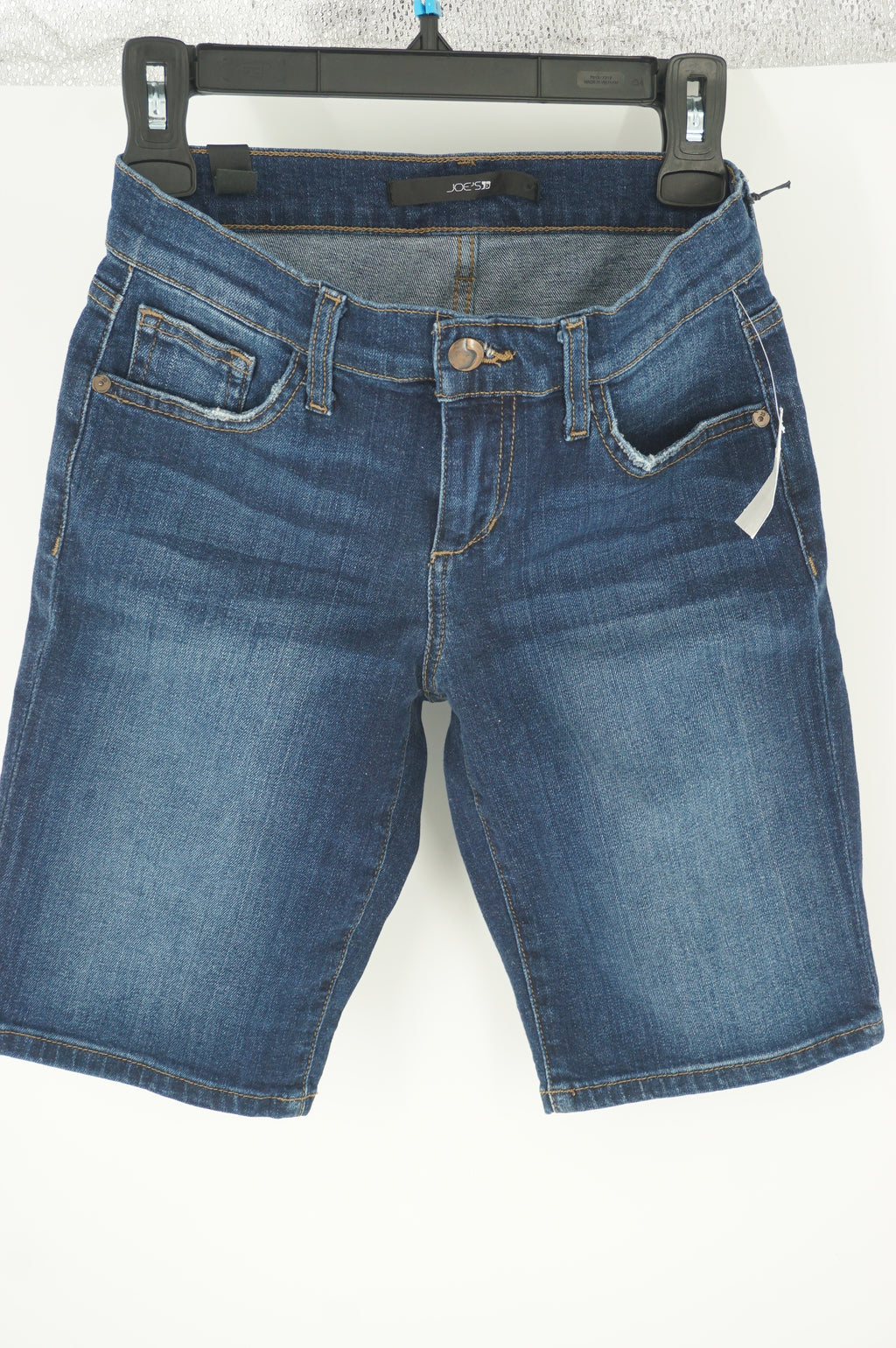 Joe's Jeans Monica Blue Denim Skinny Shorts size 25 NWT $138