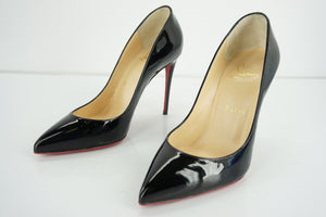Christian Louboutin Womens Pigalle Follies Pump Pigalle Follies Patent Leather Size 35.5