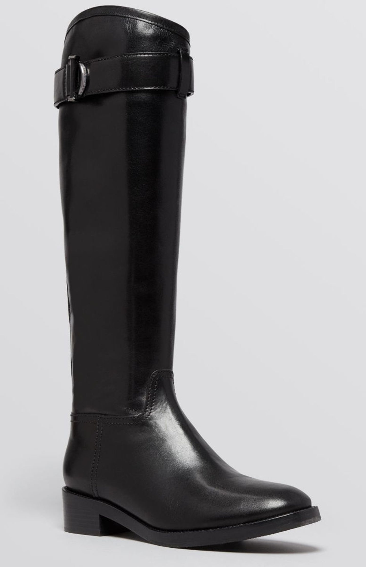 Tory Burch Grace Classic Tall Knee High Riding Boots SZ 6 Belted Top New $495