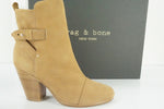 Rag And Bone Kinsey Brown Suede Ankle Boots Size 40 EU 10 NIB High Heel Nubuck