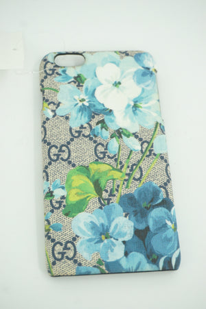 Gucci Blue Bloom iPhone 6 Plus Case 428995 KU20U Guccisma Logo