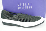 Stuart Weitzman Move In Elastic Stretch Caged Flat Sneakers Size 9.5 NIB Women's