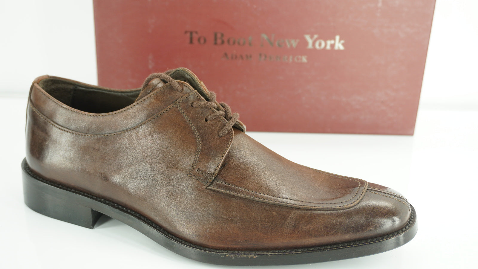 To Boot New York Dexter Split Toe Derby Oxford Shoes Size 9.5 M Lace Up $350