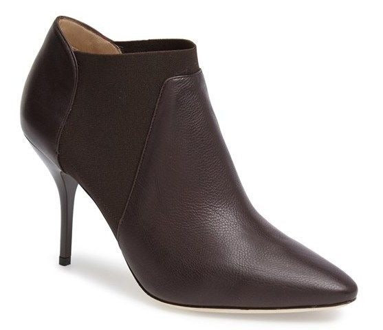 Jimmy Choo Decant Brown Chelsea Pointy Ankle Boots Size 40 10 Heels NIB $995