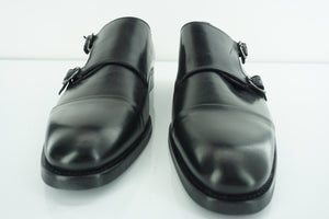 To Boot New York Barata Double Monk Strap Black Loafers Size 10 Men Adam Derrick