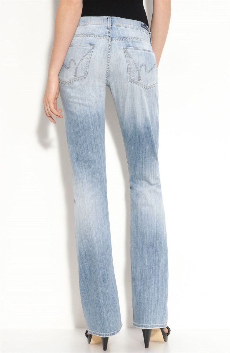 Citizens of Humanity Light Escape Wash 'Kelly' Bootcut Wide Jeans Size 30 NWT