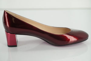 Fendi Womens Eloise Pump Red Patent Size 36.5