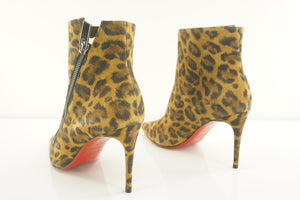 Christian Louboutin Birgikate Stiletto Ankle Bootie Size 35.5 NIB $1245 Leopard