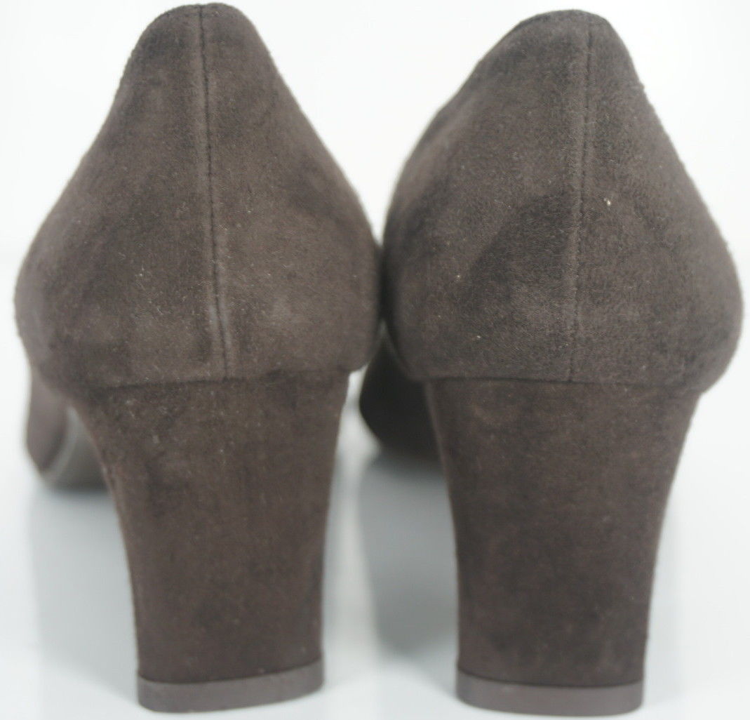 Stuart Weitzman brown Suede Bandexsvelt Pointed Toe Heel Pumps Size 7 New $385