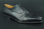 Magnanni Black Leather Frederico Cap Toe Oxford Dress Shoe SZ 12 US 45 New $450