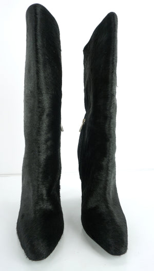 Alexander Wang Womens Edythe Boot Black Leather Size 36