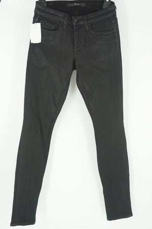Joe's Black Coated Skinny Ultra slim Fit Jeans size 25 NWT $185