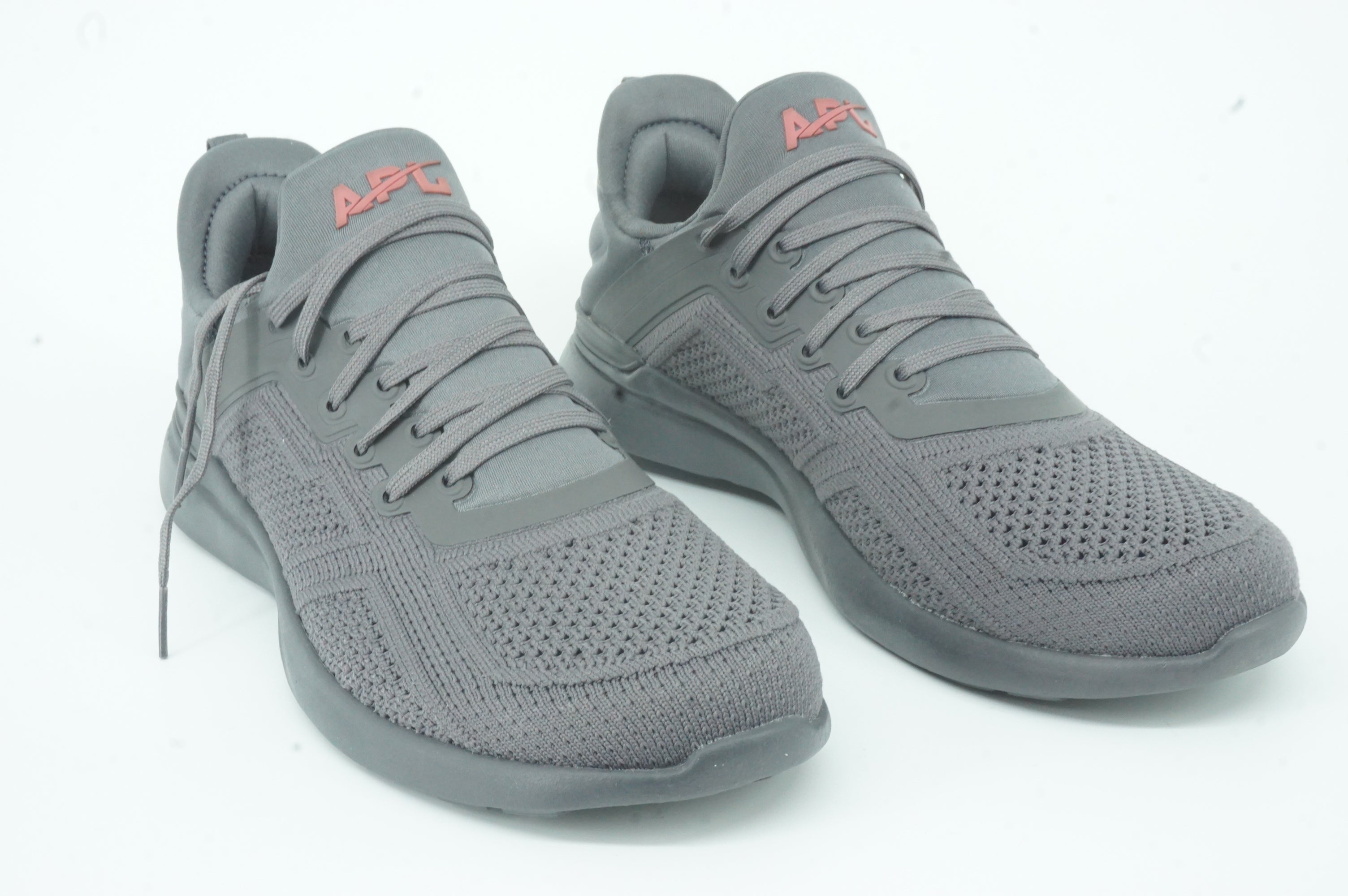 APL Techloom Tracer Knit Training Grey Low Top Sneaker SZ 9 US $220