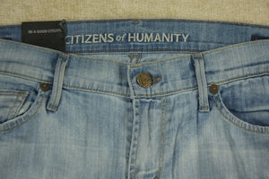 Citizens of Humanity Light Escape Wash 'Kelly' Bootcut Wide Jeans Size 30 NWT