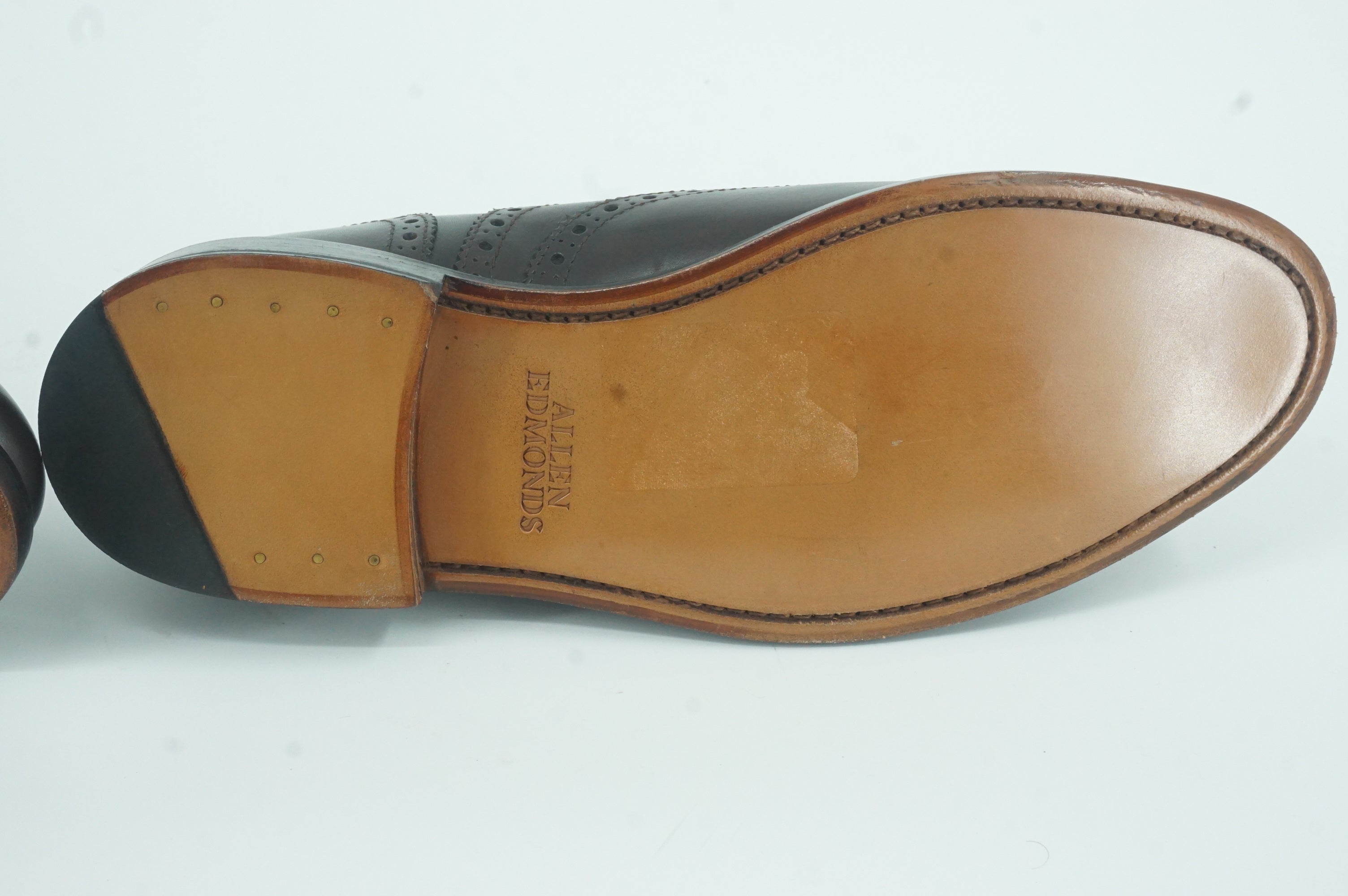 Allen Edmonds Hendrix Brogue Wingtip Oxford Men Shoes Size 9 Leather New $395