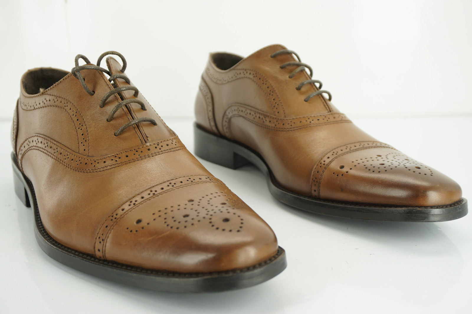 To Boot New York Brown Clarke Oxfords Shoes size 10.5 M Men's NIB Adam Derrick