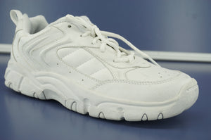 Stride Rite Austin Lace Sneaker Boys Size 5.5 XW US - 5UK - 38 EU White Leather