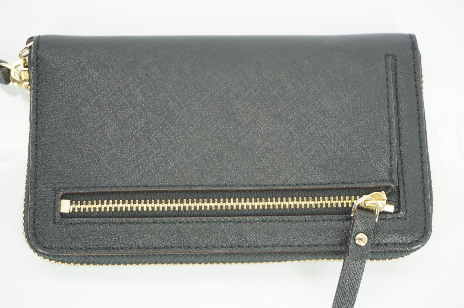 kate spade new york black Leather Cobble Hill Lacey Continental Zip Wallet $148