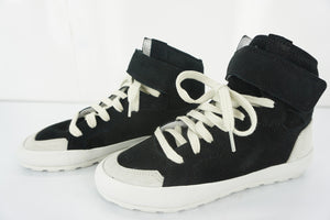 Isabel Marant Etoile Black Suede Bessy Hip Hop Hightop Sneakers Size 35 NIB $500