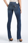 True Religion Disco Gold Straight leg Denim Blue Jeans Size 24 NWT Women's wash